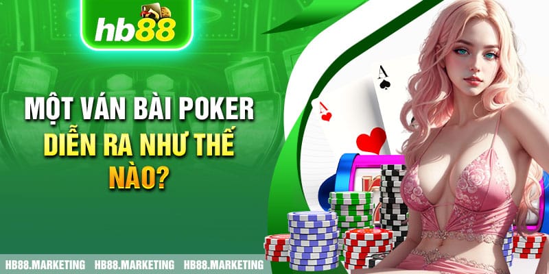 Một ván bài Poker diễn ra như thế nào?